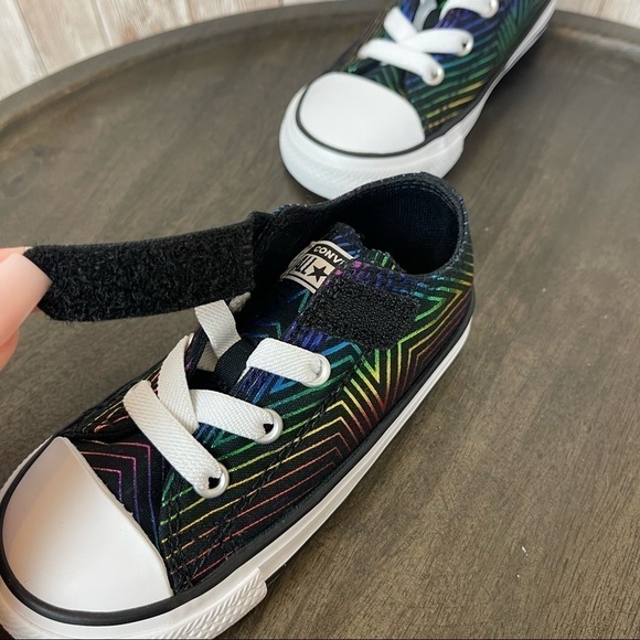 Converse 1V Ox “All of the Stars” Sneaker Size 7 Infant - Picture 8 of 10